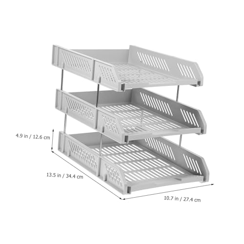 Support de classement compact et stable en plastique rigide pour dossiers