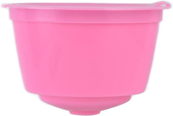 Reusable Coffee Capsule Filter Cup Spoon Coffee System Coffee Machine Pink