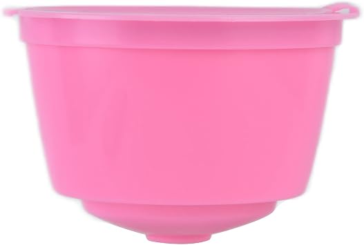 Reusable Coffee Capsule Filter Cup Spoon Coffee System Coffee Machine Pink