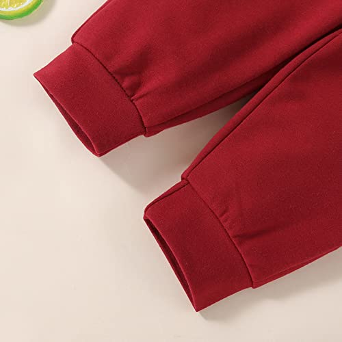 Kids Toddlers Infants Boys Girls Casual Sports Long Sleeves Crew Neck Letters Prints Sweatshirts Pants Thick Boys4