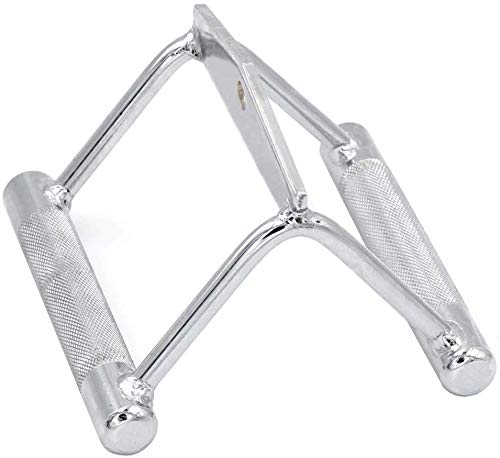 TrainHard Parallel Griff Rudergriff ENG MB09 Vollstahl Chrom Studioqualität NEU Cover