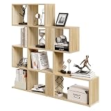 eSituro Librería de 4 Niveles, Roble Claro