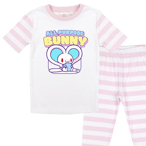 Bioworld All Purpose Bunny Pajama Set Short Sleeve Girls2
