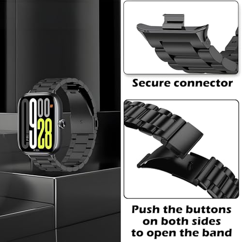 Correa metálica para Xiaomi Redmi Watch 5 acero inoxidable miniatura 2