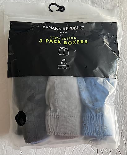 Banana Republic Men's 3-Pack Boxer Shorts Mens Medium 32"-34" waist Boxers Underwear2