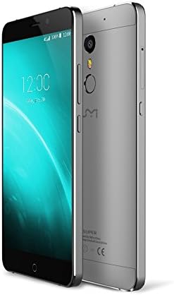 UMI Super Cellphone 5.5 inch 2.5D Arc Screen 4G Phablet Android 6.0 Helio P10 64bit Octa Core Smartphone 2.0GHz 4GB RAM 32GB ROM 5MP + 13MP Cameras (Gray)