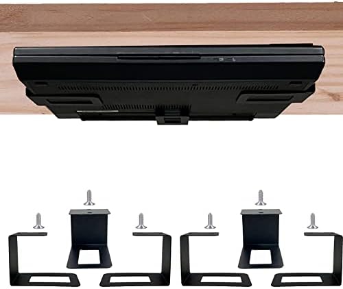 Amazon.com: Pmsanzay (6) Laptop Under Desk Organizer Rack, Holder With ...