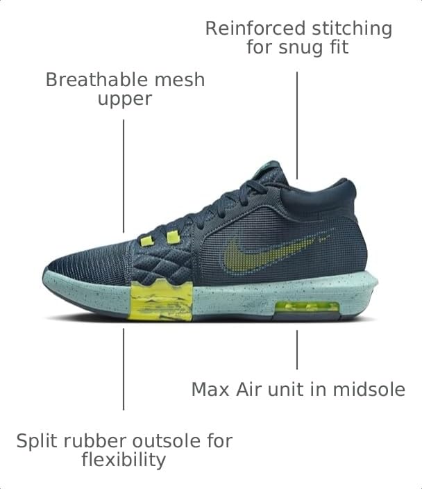 Image of Nike Lebron Witness VIII Men's Basketball Shoes
