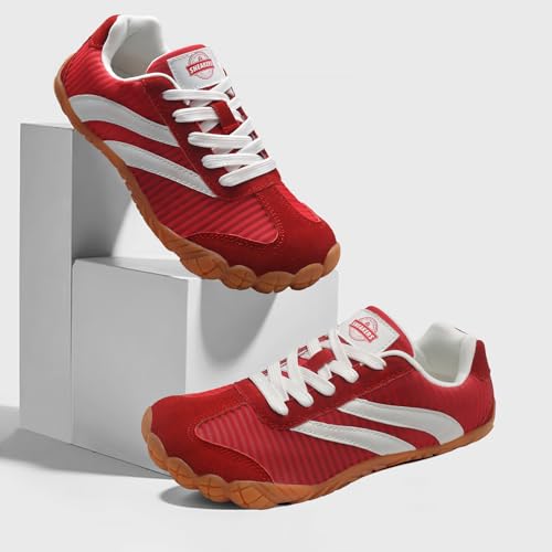 Image of Barefoot Shoes Women Casual Sneakers,Wide Toe Box Shoes Women Zero Drop Barefoot Shoe Men,Minimalist Trail Running Shoe,Non-Slip Lightweight Breathable Comfortable Fashion Walking Hiking Shoes Unisex