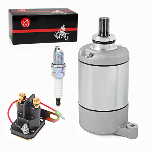 Starter Motor y Relé Compatible con Polaris Sportsman 400 500 HO 1994-2004 Modelos 3084981 3085521 miniatura 3
