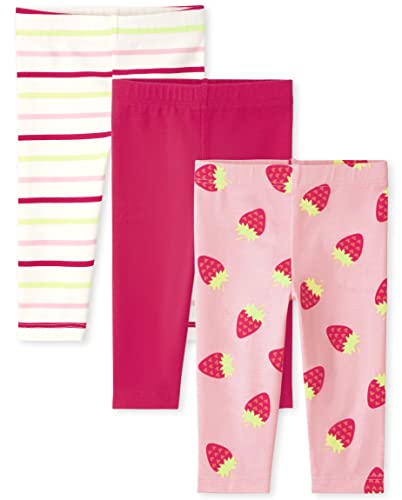 The Children's Place 2 Pack Toddler Girls Fashion Capri Leggings