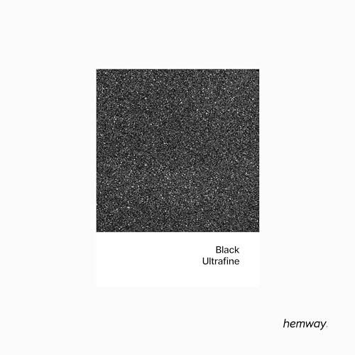 Eco Friendly Biodegradable Glitter, Black, Ultrafine (1/128" 0.008" 0.2mm) - Image 2
