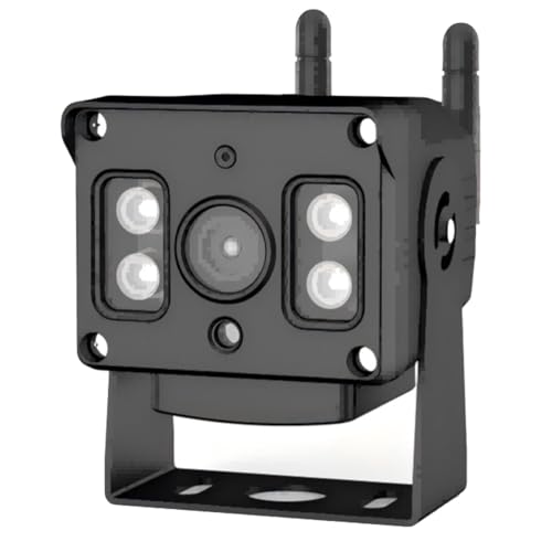 PAGJHRFJG Cámara de vigilancia WiFi con carcasa de metal resistente al agua para exteriores, vigilancia IP CCTV, vigilancia remota