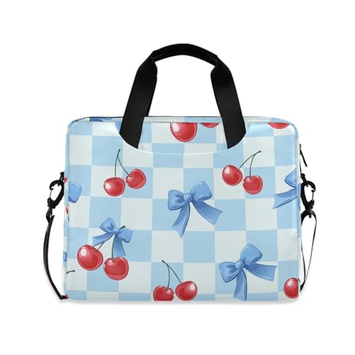 Funda maletín azul con estampado para laptop 13-15.6 pulg miniatura 1