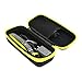 Case for OneBlade Trimmer Shaver, EVA Hard PU Leather Cover Case Travel Storage Organizer Carrying Bag for QP2520/90 QP2520/70 QP2630/70, Black