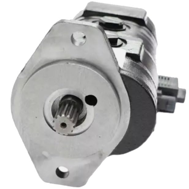 Solarhome New Hydraulic Gear Pump 6688673 Compatible with Bobcat S220 S250 S300 Skid Steer Loader 13T 7/8"