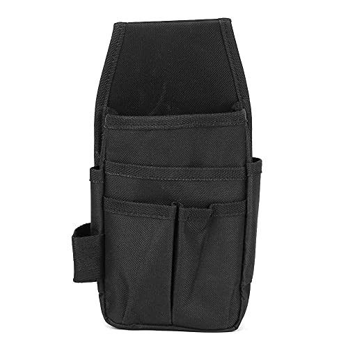 Bolsa de almacenamiento multifuncional para taladro eléctrico, bolsillo para la cintura y soporte para cinturón con correa ajustable para llaves, destornilladores, alicates y