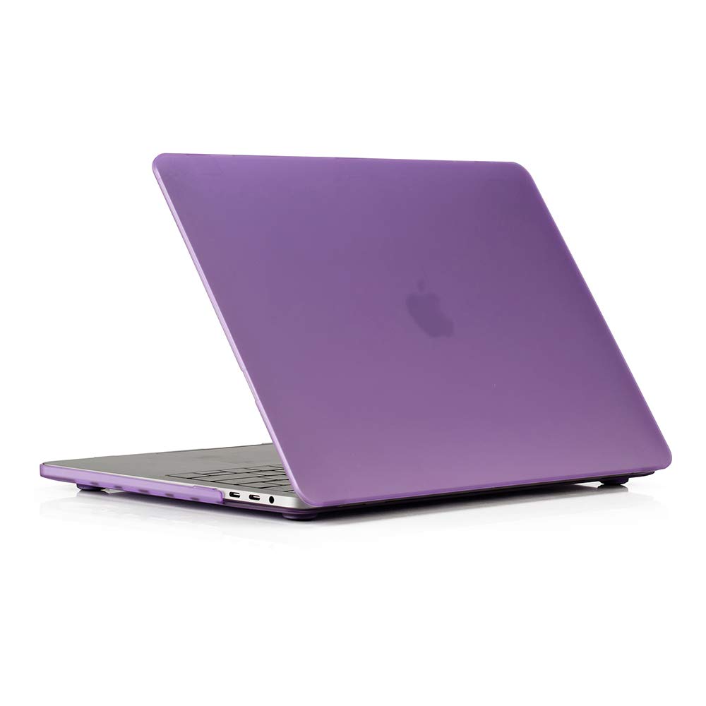 RUBAN Case Compatible with MacBook Pro 13 inch 2020 2019 2018 2017 2016 Release A2289 A2251 A2159 A1989 A1706 A1708, Plastic Hard Shell Cover for Pro 13 inch with/Without Touch Bar, Purple