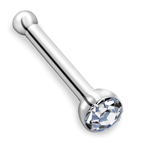 Piercing en forma de pendiente para la nariz de acero quirúrgico y...