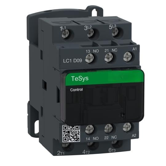 Contacteur AC LC1D09E7 9A relais de commande triphasé 48V AC LC1-D09E7 pour automatisme industriel