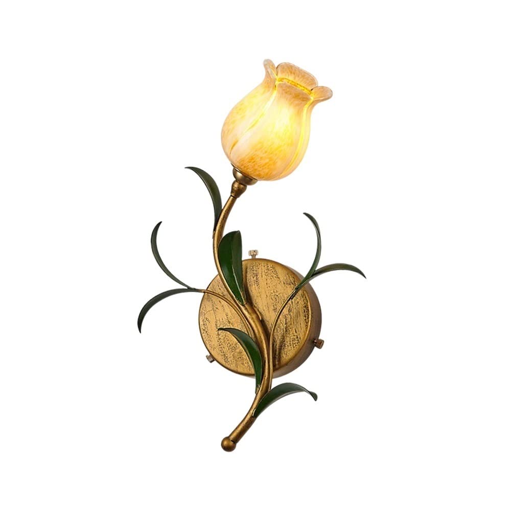 Lanterne fleur en fer forgé pour illuminer votre couloir ou chevet de lit