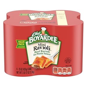 Chef Boyardee Mini Ravioli, 15 oz, ...