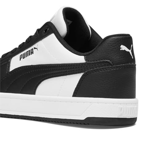 PUMA Caven Sneaker, White Black Black, 10.5 US Unisex Little Kid3