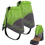 ❄[Diseño útil] La polaina para deportes al aire libre se asegura de que esté firmemente sujeta a la pierna, evitando que la lluvia, la nieve o las partículas de arena entren en los zapatos, diseñada con una banda elástica superior.