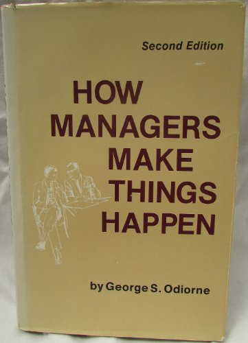 How Managers Make Things Happen 013400549X Book Cover