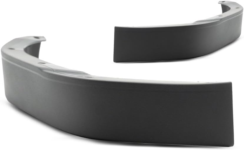 KarParts360 for Chevy Camaro 2016-2022 Convertible/Coupe Bumper Moldings Driver and Passenger Side | Pair Front | Plastic | Textured Black | Lower Air Deflector | Replacement for GM1046117, GM1047117