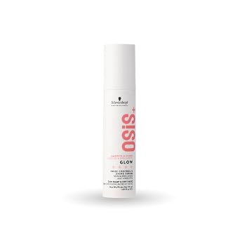 OSiS+ Glow Anti-Frizz Shine Serum for Hair 1.69 oz | Lightweight, Light-Hold Formula | Frizz Control, and Humidity Protection