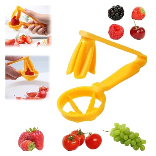 Tagliare Frutta per Decorare: La Classifica dei Più Venduti nel 2025 1 COLZYTLI Affettatrice per pomodori ciliegini e Fragole, utensile per Tagliare i Quarti di Frutta, utensile Multifunzione per Tagliare la Frutta per Decorare Torte di insalate di Frutta e Verdura