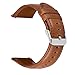 Gear S2 Classic Leather Band, Vintage Series Gear S2 Classic Band Genuine Leather Strap Replacement Band with Classic Stainless Steel Buckle for Samsung Gear S2 Classic Smart Watch SM-R732 - Brown