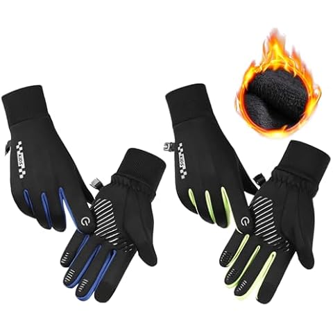 DKDDSSS Kids Winter Thermal Cycling Gloves Cover