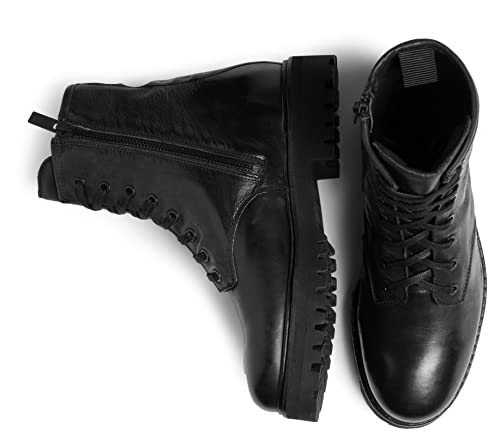 Thursday Boot Company Women's Lace up Leather Combat Boots4