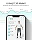 eufy Personenwaage, Smart Scale P2 Pro, Digitale Körperfettwaage WLAN/Bluetooth, 16 Messwerte inkl. Gewicht, Herzfrequenz, Körperfett, BMI, Muskel-/Knochenmasse (Schwarz)