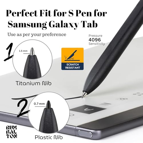 Image of 5pcs Replacement Metal & Felt Tips /Nibs for Galaxy Tab S10+ /S10 Ultra /S9 /S9FE+ /S9 Ultra /S8+ /S8 Ultra /S7 /S7 FE /S6 /S6 Lite /S22 /S23 /S24 Ultra S Pen Nibs + Clip (2+3pcs Set)