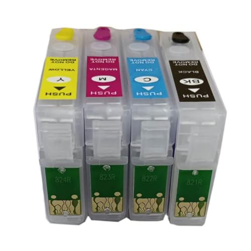 Cartouche d'encre rechargeable Stylus S20 S21 SX100 SX200 pack de 4