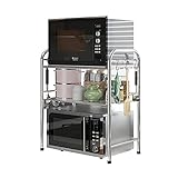 Adecuado para el almacenamiento de hornos microondas, botellas de condimentos, frutas y verduras, artículos de tocador, libros, papelería, etc.