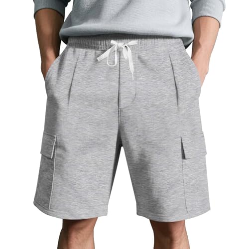 Image of Men's Hiking Shorts Tactical Quick Dry Work Cargo Shorts Summer Knee Length Pants Summer Fashion Casual Clothes