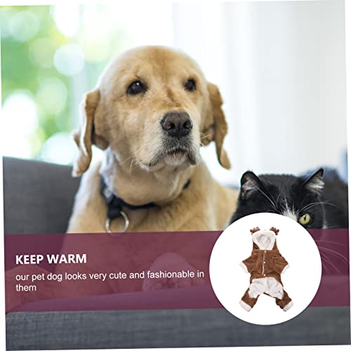 Ropa de alce para perro ideal para paseos de invierno al aire libre 7