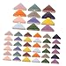 Tofficu 3sets Mixed for Crafts Triangular for Photo Frames Flowerpots and More Safe Vibrant Crafting Material for All Ages
