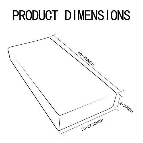 Yidaxing Sofa Seat kussensloop High Stretch zitkussen bescherming elastische kussenslopen hoes overtrek voor bank… - Afbeelding 4