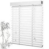 1. Nos stores en bois sont fabriqués à partir de bambou naturel avec des lattes réglables de 50 mm d'épaisseur. Ils sont sûrs, durables et résistants à la casse et à la déformation. Avec une finition lisse et un aspect bois classique, ces stores offrent un style intemporel et élégant, améliorant l'ambiance de tout espace de vie.