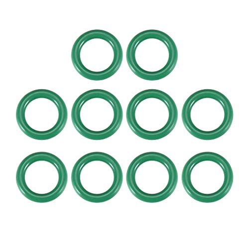 Joint torique FKM étanche vert 11mm résistant aux huiles de moteur