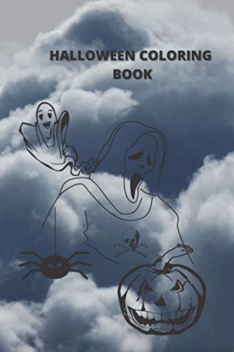 Halloween Coloring Book: Happy Halloween Coloring Book for Kids Age 5 and up - Collection of Fun, Original & Unique Halloween Coloring Pages For Children !