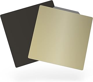 BIQU PEI Sheet Removable Flexible Heated Bed 235x235mm Spring Steel Plate Magnetic Sticker Build Surface 3D Printer Hotbed Parts for Ender 3 S1/Ender 3/Ender 3 V2/Ender 3 Pro/Ender 5/Neptune 3