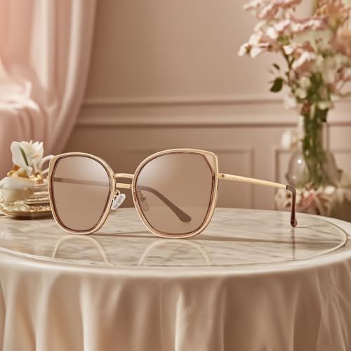 Cat Eye Sunglasses for Women Ladies Brand Trending Sun glasses