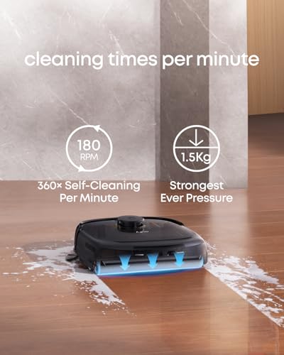Image of eufy Official Replacement Roller Mop, Durable, Washable, Effective Cleaning, Compatible with E25, E28, S1 S1 Pro and S2