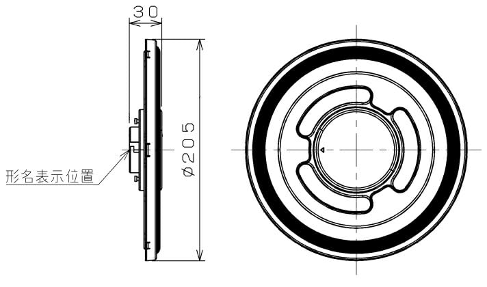 Amazon | 東芝 LEDユニットフラット形 クラス1700 φ205 13.0W 昼白色  